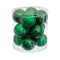 Kerstballen Groen Plastic 8 x 8 x 8 cm (12 Stuks)