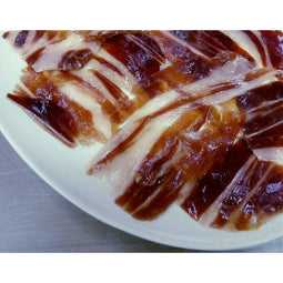 Iberische ham van met eikels gevoerde varkens Linaje Negro 100 g/ Envelop 15 Enveloppen