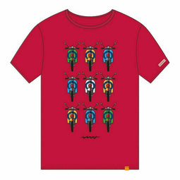 T-Shirt met Korte Mouwen Cállate la Boca Motorfiets