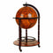 Wereldbol Alexandra House Living Bruin 55 x 93 x 55 cm Flessenkast