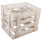 Flessenrek Alexandra House Living Natuurlijk Sparrenhout 43 x 32 x 33 cm 9 flesjes Doos
