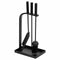 Gerei voor de haard Alexandra House Living Zwart Ijzer 15 x 47 x 23 cm
