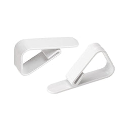 Tafelkleedclip Algon Wit Herbruikbaar 3,90 x 1,30 x 5,50 cm (100 Stuks)