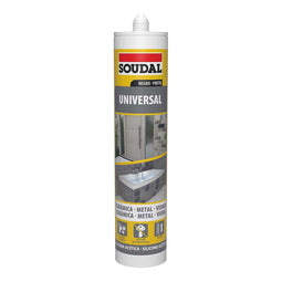 Siliconen Soudal 115926 Universeel Zwart 280 ml