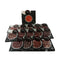 Iberische ham van met graan gevoerde varkens Linaje Negro 100 g 10 Enveloppen