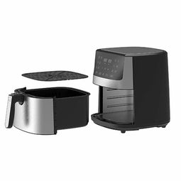 Luchtfriteuse Masterpro I-ROCKET 800 1800 W 6 L Zilverkleurig