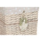Basket spelset Home ESPRIT Groen Beige Natuurlijk vlechtwerk 47 x 35 x 55 cm 5 Onderdelen