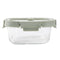 Hermetische Lunchtrommel Lékué Borosilicaatglas Vierkant 800 ml