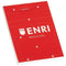 Schrijfblok ENRI Rood A7 80 Lakens (10 Stuks)