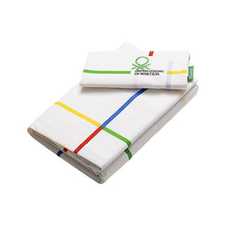 Set beddengoed Benetton Rainbow Bed van 90 3 Onderdelen
