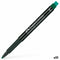 Permanente markeerstift Faber-Castell Multimark 1525 M Groen (10 Stuks)