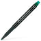 Permanente markeerstift Faber-Castell Multimark 1525 M Groen (10 Stuks)