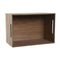 Decoratieve Doos Home ESPRIT Rood Grijs Natuurlijk Hout MDF 36 x 26 x 18 cm