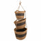Mandenset Alexandra House Living Zwart Natuurlijke Vezel 26 x 19 x 26 cm 22 x 16,5 x 22 cm 18 x 1...