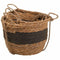 Mandenset Alexandra House Living Zwart Natuurlijke Vezel 26 x 19 x 26 cm 22 x 16,5 x 22 cm 18 x 1...