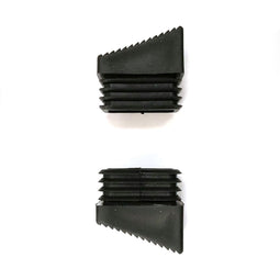 Huls/Terminalstekker Kruk Trap 2 Stuks Zwart (50 x 20 mm)