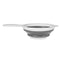Strainer Opvouwbaar Met handvat Wit Grijs Polypropyleen 20 x 3 x 33,5 cm (24 Stuks)