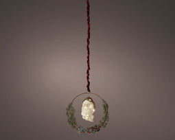 Lumineo - Kerstman l8.5b26h26 cm multi kerst
