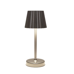 Anna's Collection - Draadloze tafellamp warm wit dimbaar led inclusief usb kabel 26.5x10.5 cm ant...