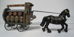 Dickensville - Bierwagen m paard Us Heit