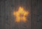 Anna's Collection - 3d ster metaal 1200led flash trafo met timer en dimmer 56x5 cm classic warm