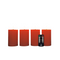 Anna's Collection - Stompkaars wax led 3d vlam op batterij met afstandsbediening 4 stuks 4x 12.5x...