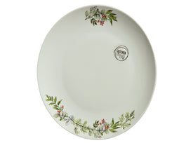 Decoris - Bord porselein d20.30h2cm wit