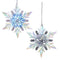 Kurt S. Adler - Ornament plastic lavendel ster l11cm