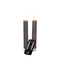 Anna's Collection - Dinerkaars wax led bewegende vlam op batterij met afstandsbediening 2 stuks h...