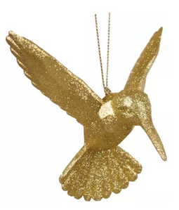 Kurt S. Adler - Orn.plc kolibrie goud l10cm