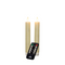 Anna's Collection - Dinerkaars wax led bewegende vlam op batterij met afstandsbediening 2 stuks h...