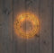 Anna's Collection - Krans metaal 800led flash ip44 trafo met timer en dimmer 36x5 cm classic warm