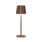 Anna's Collection - Draadloze tafellamp warm wit dimbaar led inclusief usb kabel 27.5x9 cm brons