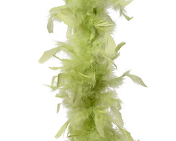 Decoris - Boa veer d15l15b15h184 cm pistache kerst