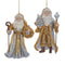 Kurt S. Adler - Ornament plastic santa l12cm goud