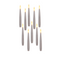 Anna's Collection - Kaars zwevend led met timer inclusief toverstok, draad en haken 10 stuks h15...