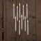 Anna's Collection - Kaars zwevend led met timer inclusief toverstok, draad en haken 10 stuks h15...
