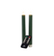 Anna's Collection - Dinerkaars ribbel wax led bewegende vlam op batterij met afstandsbediening 2...