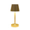 Anna's Collection - Draadloze tafellamp warm wit dimbaar led inclusief usb kabel 26.5x10.5 cm goud
