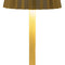 Anna's Collection - Draadloze tafellamp warm wit dimbaar led inclusief usb kabel 26.5x10.5 cm goud