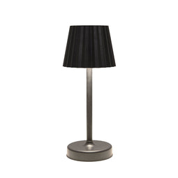 Anna's Collection - Draadloze tafellamp warm wit dimbaar led inclusief usb kabel 26.5x10.5 cm mat...