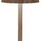 Anna's Collection - Draadloze tafellamp warm wit dimbaar led inclusief usb kabel 26.5x10.5 cm brons