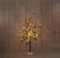 Anna's Collection - Dennenboom met sneeuw 64led classic warm ip44 trafo 120 cm bruin