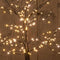 Anna's Collection - Boom 240led flash classic warm ip44 trafo hoogte 60 cm zwart