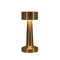 Anna's Collection - Draadloze tafellamp warm wit dimbaar led inclusief usb kabel 21x9 cm goud