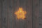 Anna's Collection - 3d ster metaal 800led flash trafo met timer en dimmer 36x3 cm classic warm