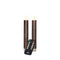 Anna's Collection - Dinerkaars wax led bewegende vlam op batterij met afstandsbediening 2 stuks h...