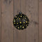 Anna's Collection - Kersthanger bal glas gouden binnenkant met sterren 12led warm wit op batterij...