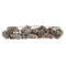 Kerstkaarshouder DKD Home Decor Wit Rood Groen Kristal 38 x 13 x 8,5 cm (2 Stuks)