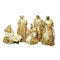 Kerststal set DKD Home Decor Gouden Kroon 30 x 5 x 30 cm 50 x 5 x 50 cm